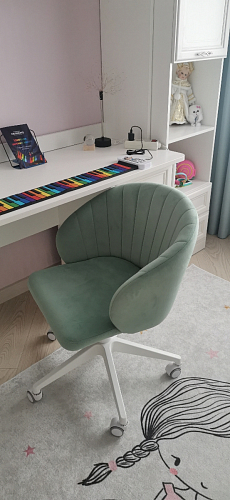 Компьютерное кресло Пард графитовый фото покупателя 96