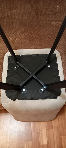 Стул на металлокаркасе Чилли бирюзовый / черный фото покупателя 1401