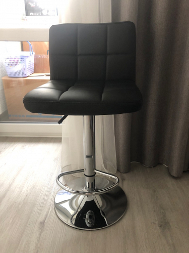 Барный стул Paskal black / chrome фото покупателя 8