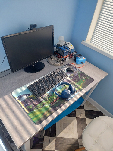 Деревянный стол Лота Лофт 120x75 дуб крафт табачный / черный матовый фото покупателя 418