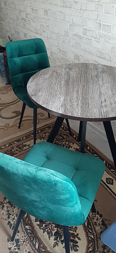 Стул на металлокаркасе Чилли бежевый / белый каркас фото покупателя 1296