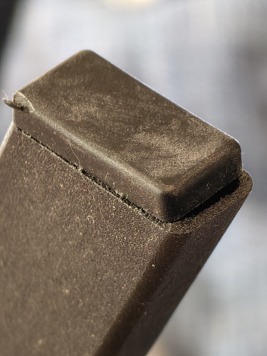 Стул на металлокаркасе Чилли К светло-серый велюр / черный каркас фото покупателя 688