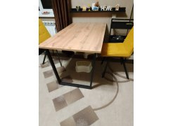 Стол Лота Лофт 140 25 мм черный матовый / бетон фото покупателя 497