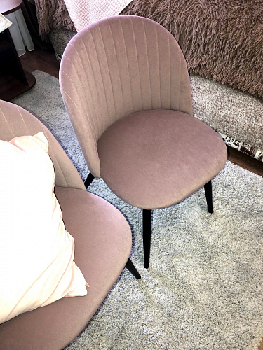 Стул на металлокаркасе Gabi green / black / silver фото покупателя 270