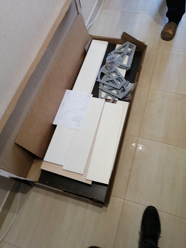 Обувница К-4 дуб сонома фото покупателя 1