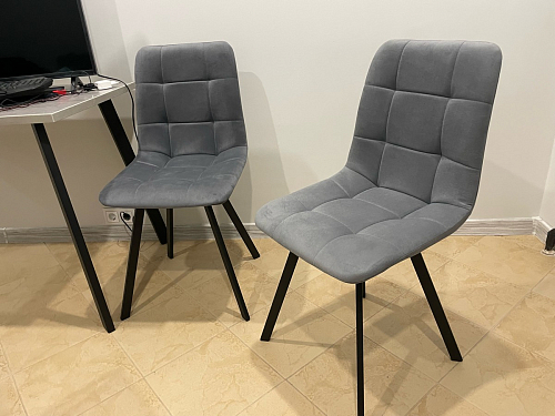 Стул на металлокаркасе Чилли бирюзовый / черный фото покупателя 843