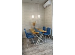 Стул на металлокаркасе Чилли розовый / черный каркас фото покупателя 22