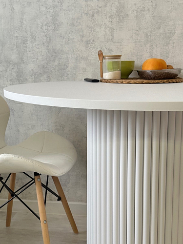 Деревянный стол Барел 89 черный / черный фото покупателя 7