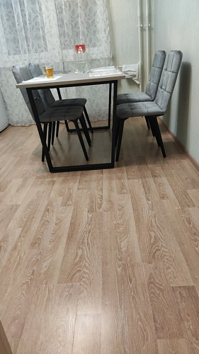 Стол Лота Лофт 140 25 мм черный матовый / бетон фото покупателя 389