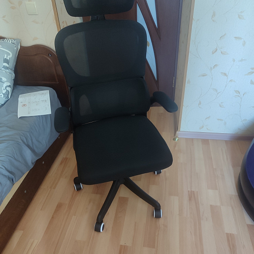 Компьютерное кресло Sprut темно-серый / черный фото покупателя 17