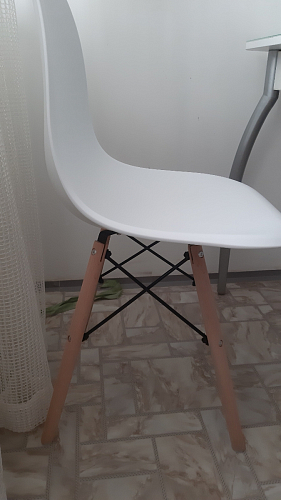 Стул Cindy Eames mod. 001 khaki / natural фото покупателя 354