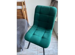 Стул на металлокаркасе Чилли светло-серый / черный фото покупателя 421