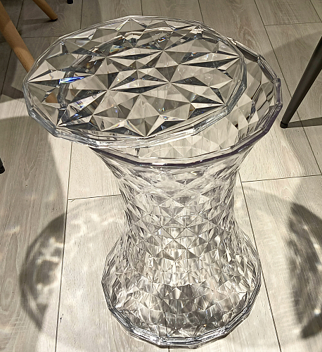 Стул-столик Button 30x47 clear из шоурума 3