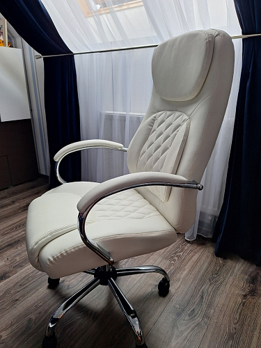 Компьютерное кресло Tron white фото покупателя 40