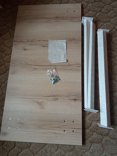 Стол Тринити Лофт 120 25 мм черный матовый / юта фото покупателя 139