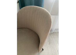 Стул на металлокаркасе Gabi 1 gray / black фото покупателя 487