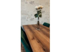 Стол Лота Лофт 120 25 мм дуб делано темный / черный матовый фото покупателя 437