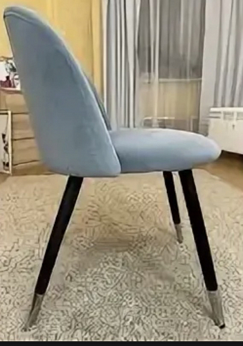 Стул на металлокаркасе Gabi latte / gold / black фото покупателя 494