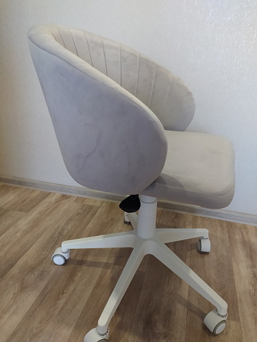 Компьютерное кресло Пард confetti silver серый / черный фото покупателя 43