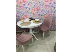 Стул на металлокаркасе Kora gray / black фото покупателя 456