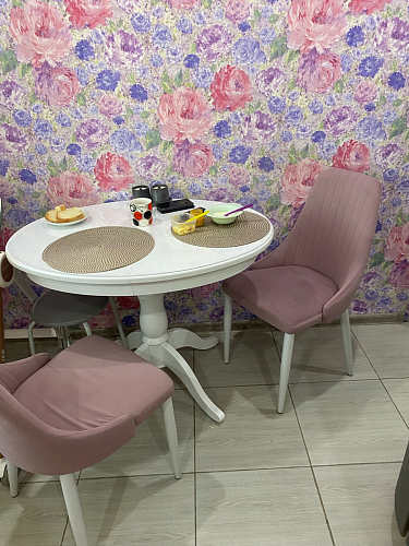 Стул на металлокаркасе Kora gray / black фото покупателя 456