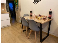 Стол Лота Лофт 120 25 мм сабия / черный матовый фото покупателя 32