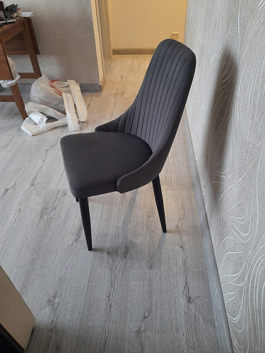 Стул на металлокаркасе Kora light blue / white фото покупателя 239