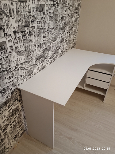 Стол письменный СПм-25 левый венге фото покупателя 26