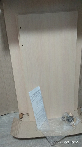 Стол письменный Kiwi белый  - Уцененный экземпляр фото покупателя 66