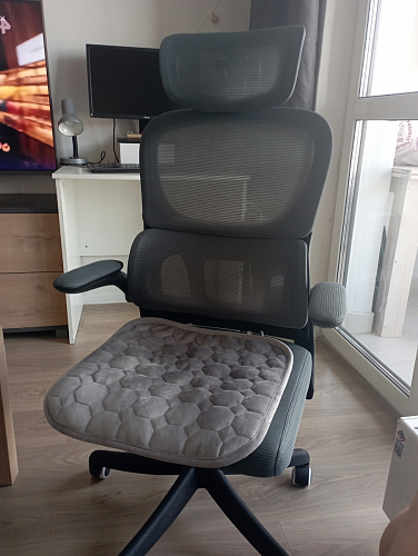 Компьютерное кресло Sprut dark gray фото покупателя 5