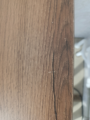 Деревянный стол Лота Лофт 120х75 белый матовый / дуб крафт золотой фото покупателя 710