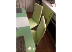 Стул на металлокаркасе DC2-001 green / orange фото покупателя 34