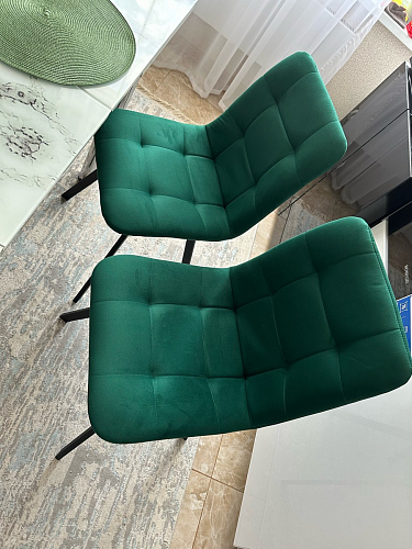 Комплект стульев Чилли 2 шт бежевый / черный фото покупателя 1243