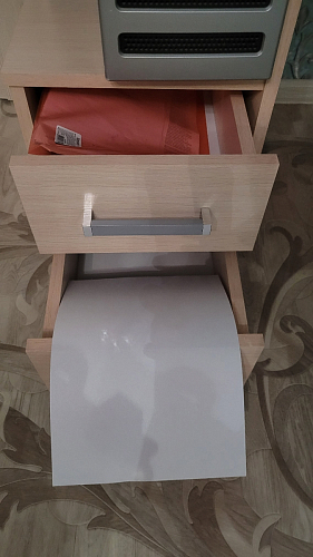 Компьютерный стол Джаз-24 левый дуб сонома фото покупателя 128