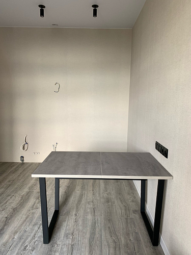 Стол Лота Лофт 120 25 мм сабия / белый матовый фото покупателя 508