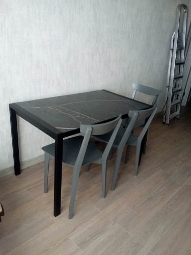 Стол Центавр бетон / графит фото покупателя 68