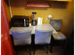 Стол Тринити Лофт 120 32 мм бетон / черный матовый фото покупателя 277