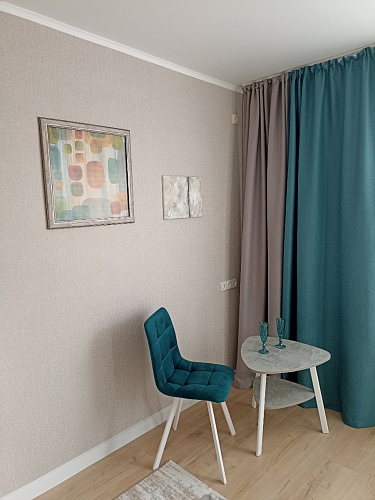 Стул на металлокаркасе Чилли зеленый / черный фото покупателя 1087