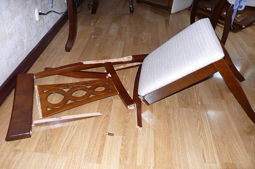 Стул Robin dark oak фото покупателя 3