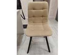 Стул на металлокаркасе Чилли синяя ткань / белый фото покупателя 278