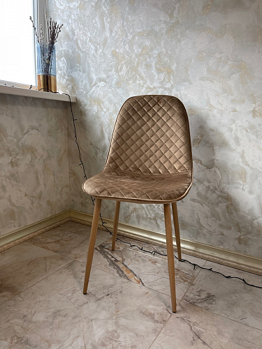 Стул на металлокаркасе Capri голубой фото покупателя 6