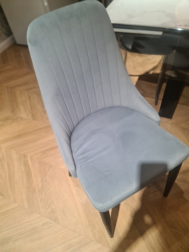 Стул на металлокаркасе Kora white / gray фото покупателя 301