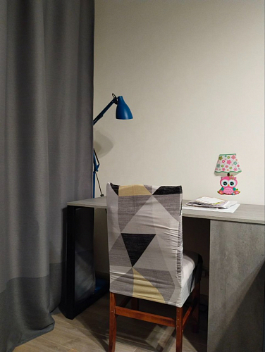 Письменный стол Битти Лофт 116х60х75 дуб делано светлый / белый матовый фото покупателя 29