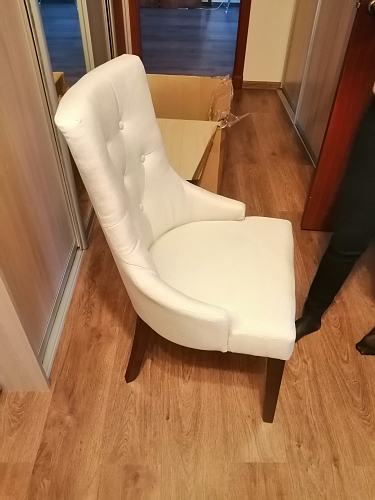 Стул Elegance white / grey фото покупателя 5