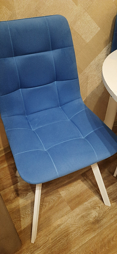 Стул на металлокаркасе Чилли бирюзовый / черный фото покупателя 951