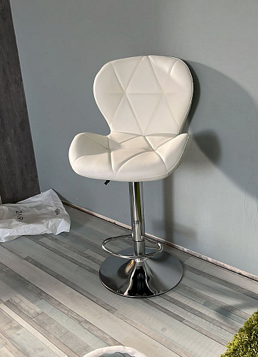 Барный стул Trio beige / chrome фото покупателя 13