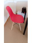 Стул Eames красный / деревянный каркас: отзыв о товаре