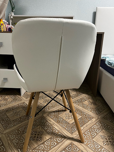 Деревянный стул PC-027 black / white фото покупателя 15