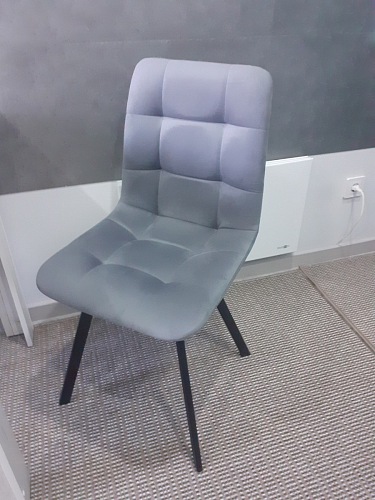 Стул Чилли 2 темно-серый  / черный фото покупателя 1018