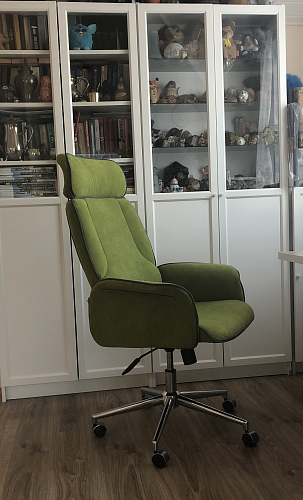 Компьютерное кресло Charm серое фото покупателя 21